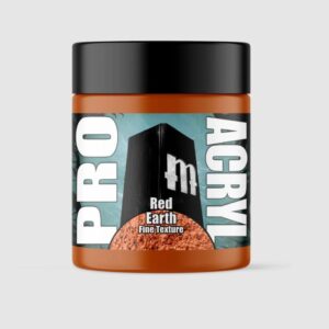 Pro Acryl Basing Textures - Red Earth - FINE 120ml