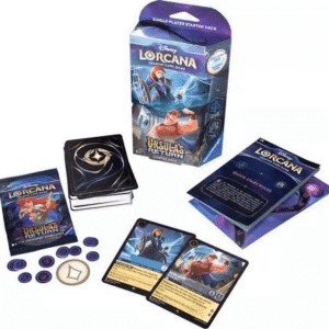 Disney Lorcana TCG Ursula's Return Set 4 - Sapphire & Steel Starter Deck
