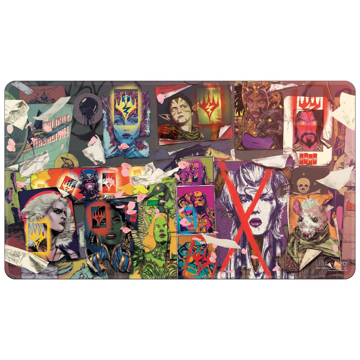 March of the Machine Holofoil Playmat for Magic: The Gathering