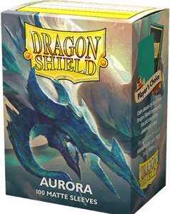 Dragon Shield (Standard size) (100) Protective Sleeves - Aurora