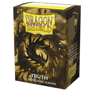 Dragon Shield (Standard size) (100) Protective Sleeves - Dual Matte Truth