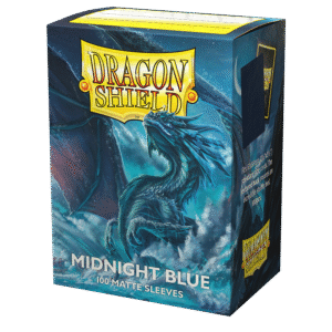 Dragon Shield (Standard size) (100) Protective Sleeves - Matte Midnight Blue