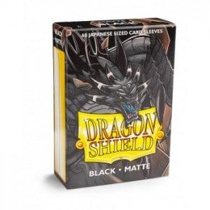 Dragon Shield Small Sleeves - Matte Black (60)