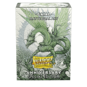 Dragon Shield (Standard size) (100) Protective Sleeves - Dual Art – Ian Miller Anniversary Reprint – Gaial