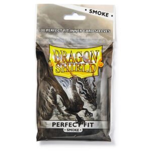 Dragon Shield (Standard size) (100) Perfect Fit Sleeves - Smoke