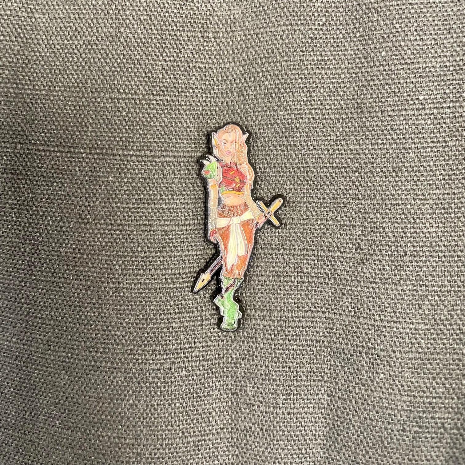 Langden Games ‘Elfie’ Pin