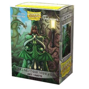 Dragon Shield (Standard size) (100) Art Sleeves Matte - King Mothar Vanguard