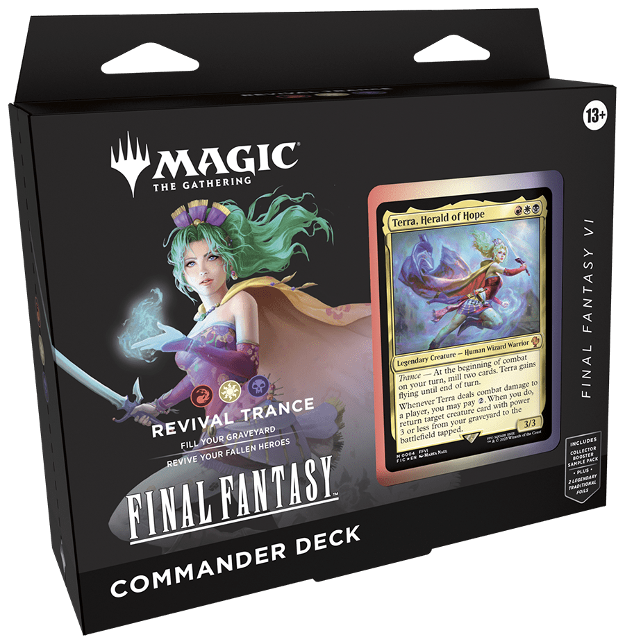 Magic The Gathering: Final Fantasy Commander Deck – Revival Trance