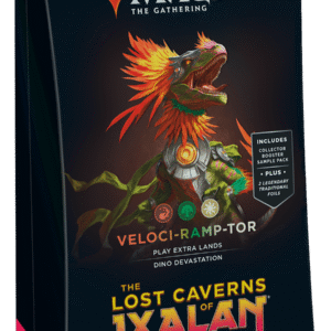 Magic: The Gathering - The Lost Caverns of Ixalan Commander Deck: Veloci-Ramp-Tor