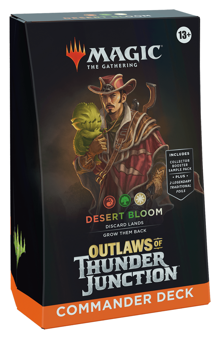 Magic: The Gathering –  Outlaws of Thunder Junction Commander Deck – Desert Bloom