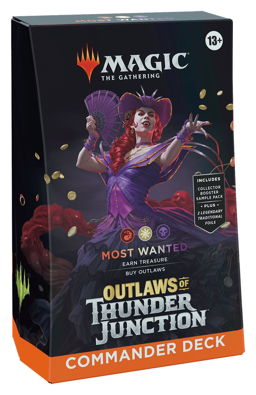 Magic: The Gathering –  Outlaws of Thunder Junction Commander Deck – Most Wanted