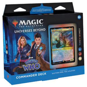 Magic: The Gathering - Universes Beyond: Doctor Who Commander Deck: Doctors Nine, Ten & Eleven
