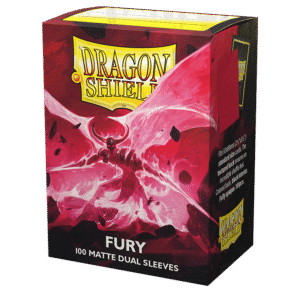 Dragon Shield (Standard size) (100) Protective Sleeves - Dual Matte Fury