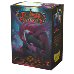 Dragon Shield Matte Art Sleeves – Flesh & Blood Ouvia (100 Sleeves)