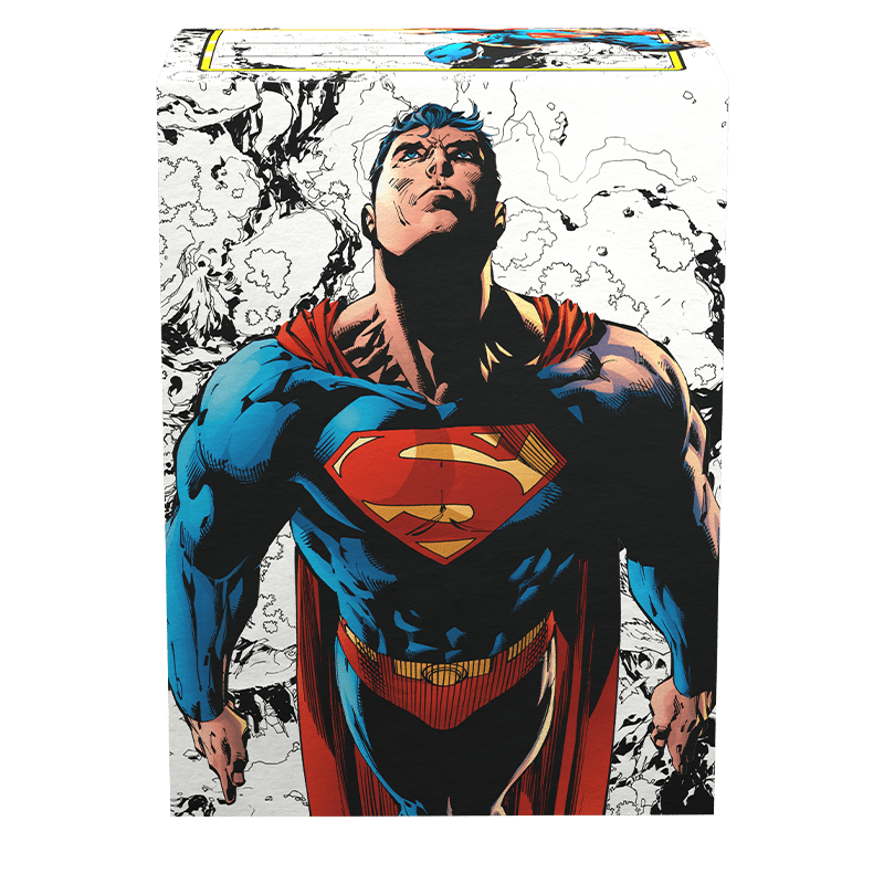 Dragon Shield Matte Art Sleeves – Superman Core (Colour) (100 Sleeves)