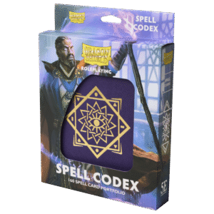 Dragon Shield Roleplaying Portfolio Spell Codex – Arcane Purple