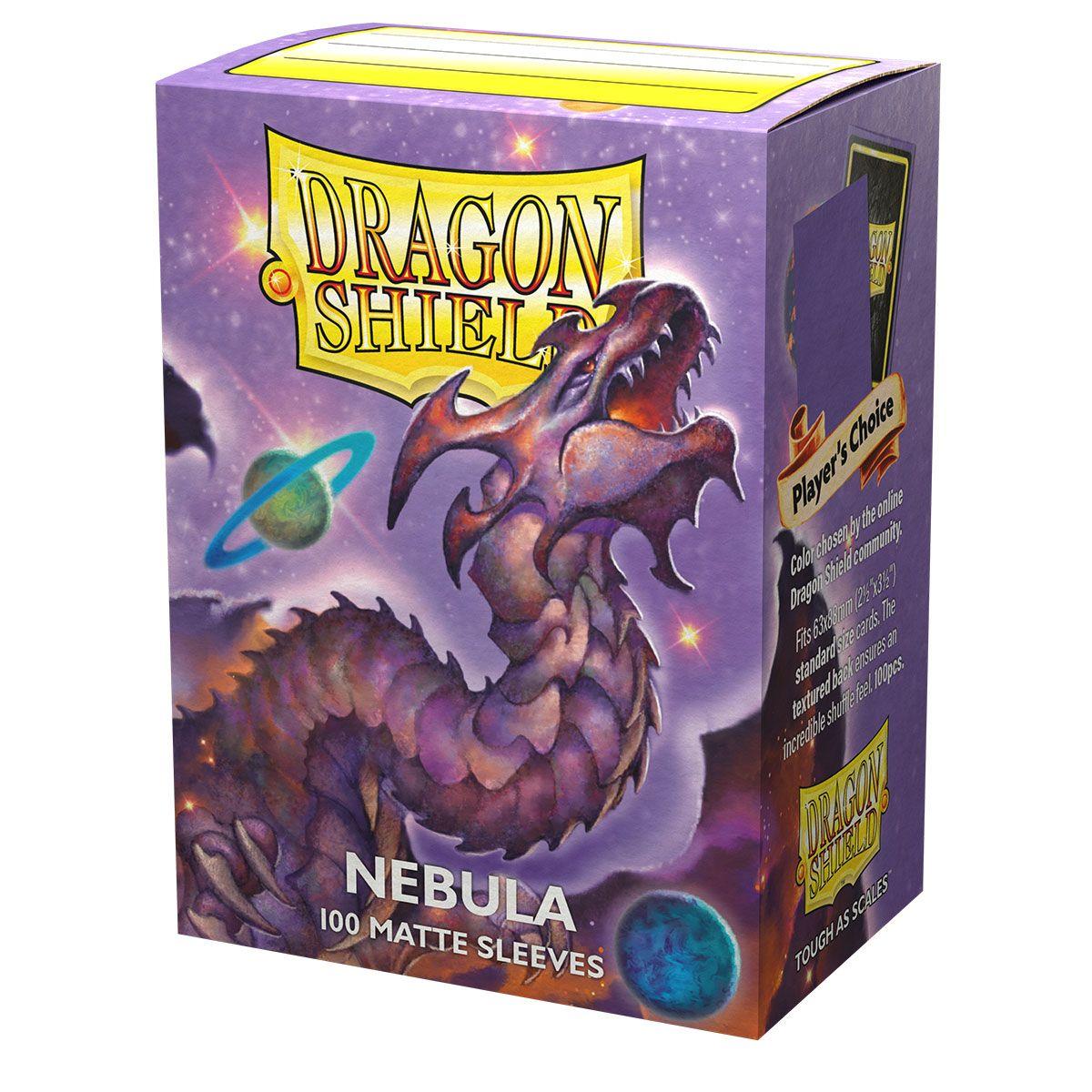 Dragon Shield (Standard size) (100) Protective Sleeves – Matte Nebula