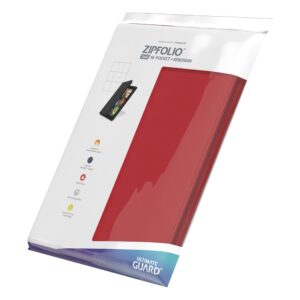 Ultimate Guard Zipfolio 360 - 18-Pocket XenoSkin Red