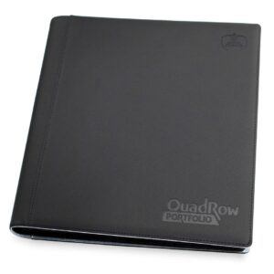 Ultimate Guard Portfolio 480 - 24-Pocket XenoSkin (Quadrow) - Black