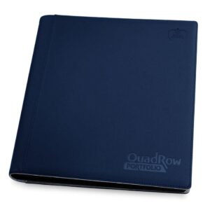 Ultimate Guard Portfolio 480 - 24-Pocket XenoSkin (Quadrow) - Blue