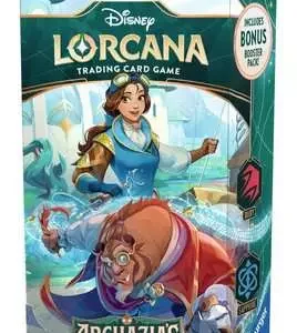 Disney Lorcana Trading Card Game - Starter Deck Ruby & Sapphire - Set 7 Archazia’s Island