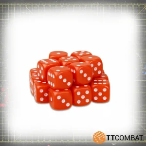 Red D6 (12mm, pack of 20)