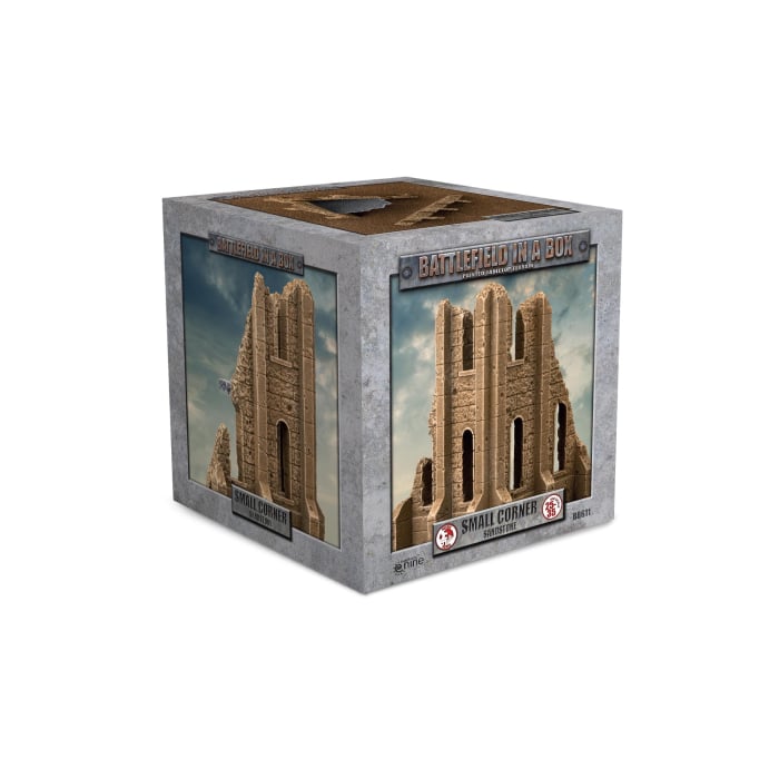 Gothic Battlefields: Small Corner – Sandstone (x2)