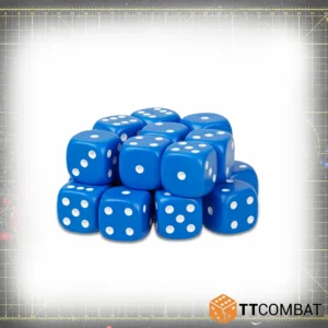 Blue D6 (12mm, pack of 20)