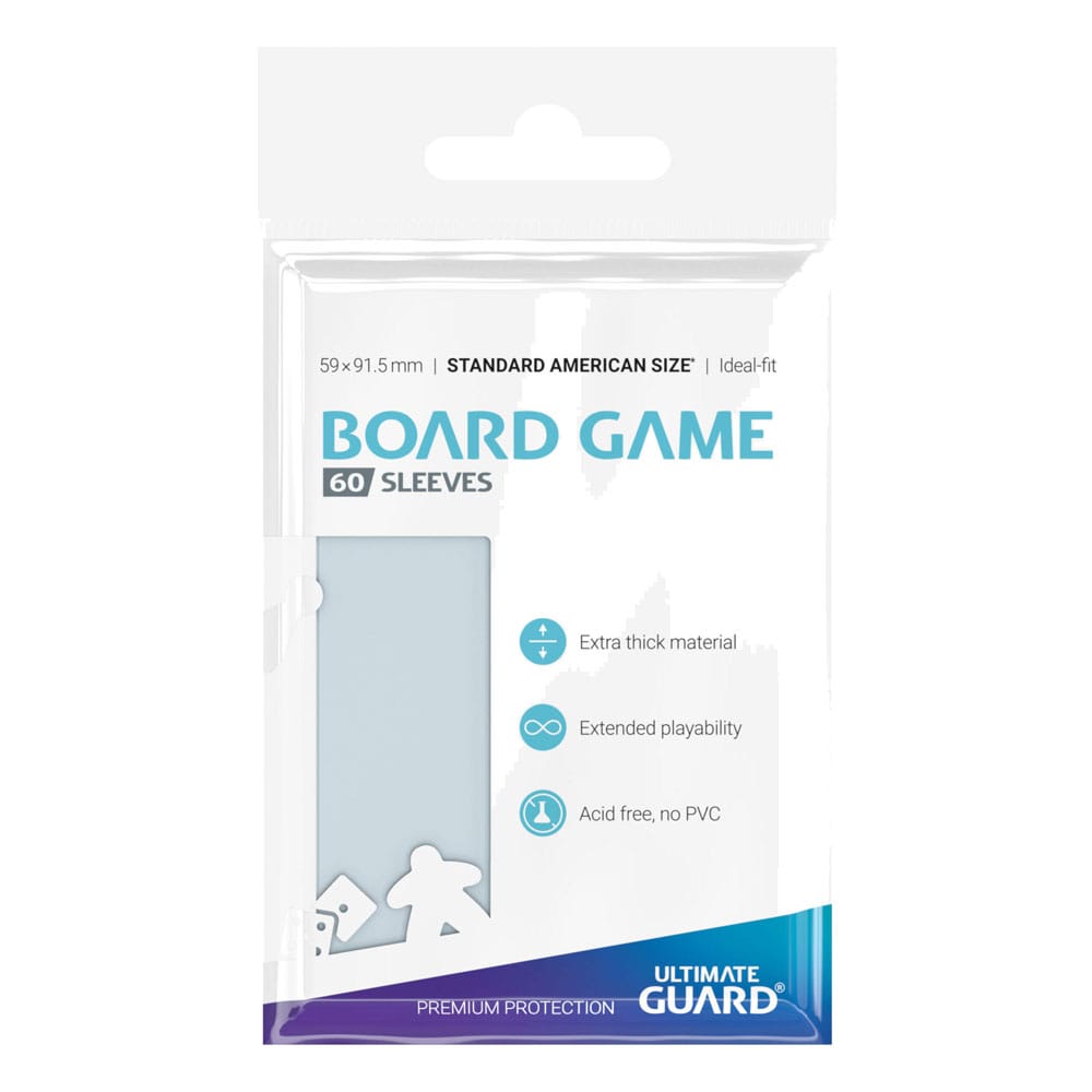 Ultimate Guard Board Game Sleeves (60) – Standard American