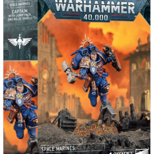 SPACE MARINES: CAPTAIN WITH JUMP PACK & RELIC SHIELD