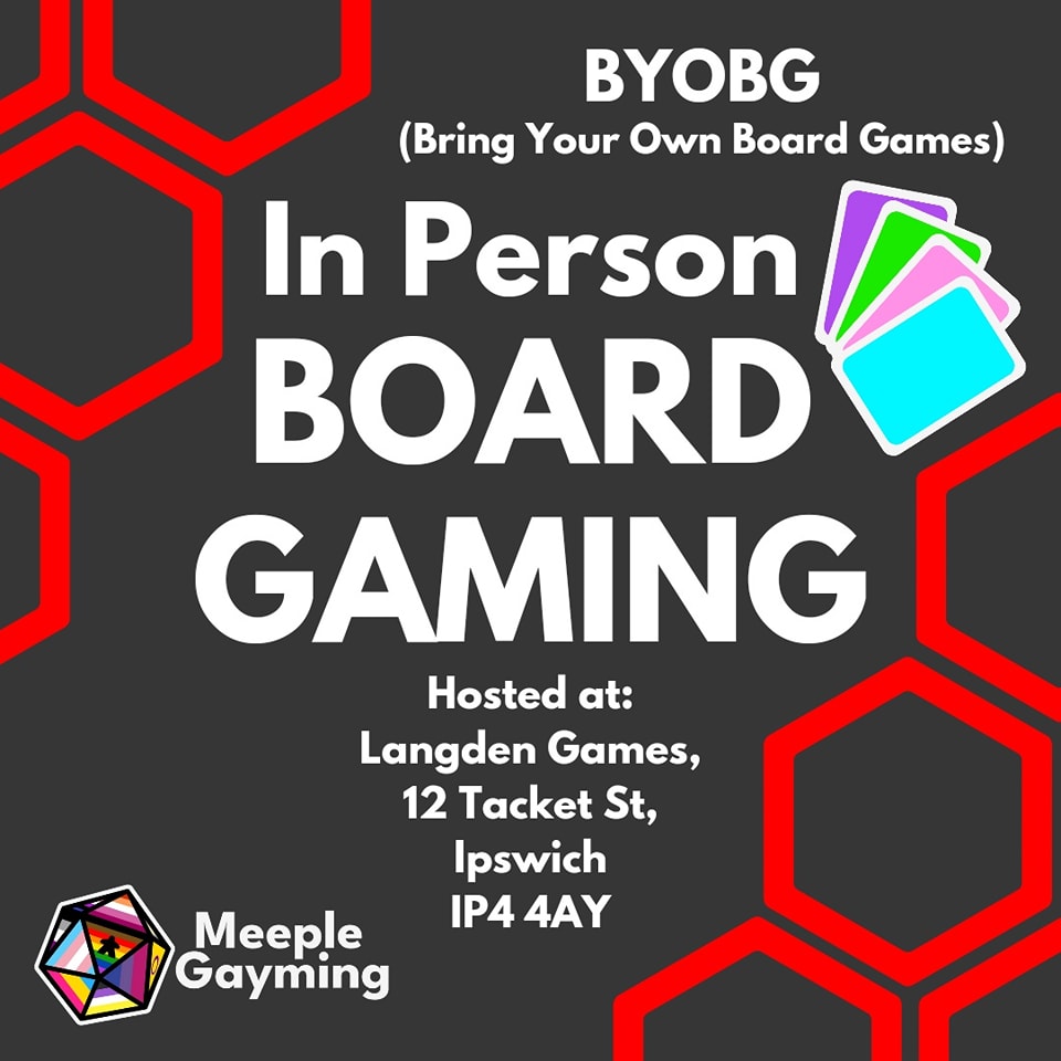 Meeple Gayming – In Person Board Gaming