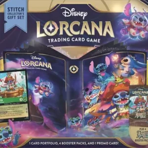 Disney Lorcana Trading Card Game - Gift Set Stitch Set 6, Azurite Sea