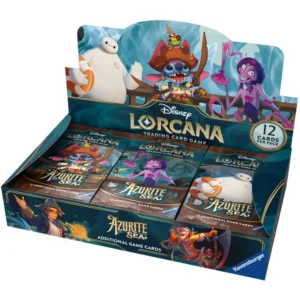 Disney Lorcana Trading Card Game - Booster BOX Set 6, Azurite Sea