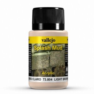 Vallejo Weathering Effects 40ml - Light Brown Splash Mud