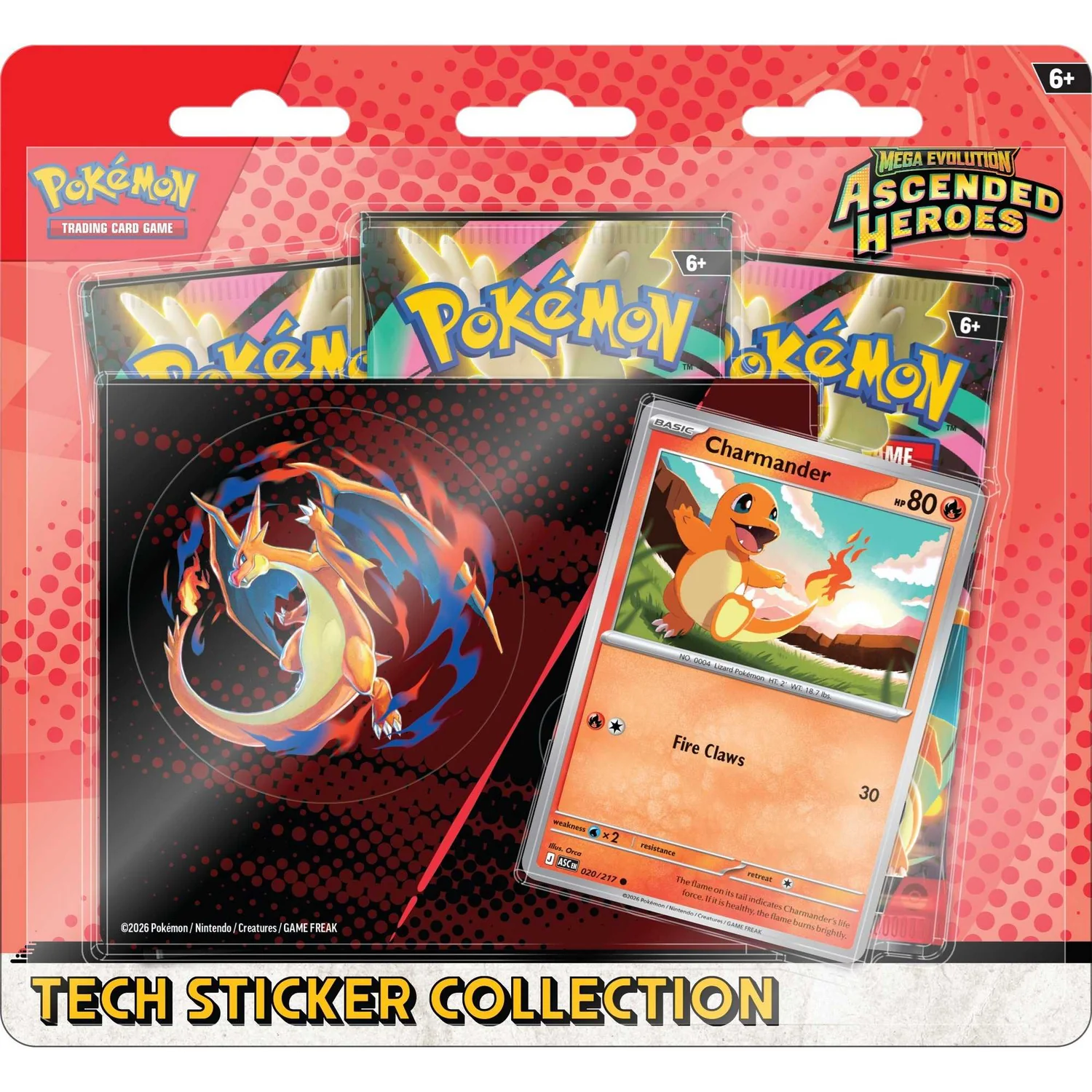 Pokémon TCG: Mega Evolution Ascended Heroes – Tech Sticker Collection