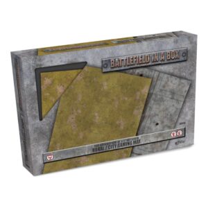 Gaming Mat - Brown/City Double Sided 6ft x 4ft