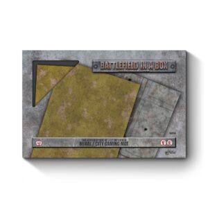 Gaming Mat - Brown/City Double Sided 6ft x 4ft