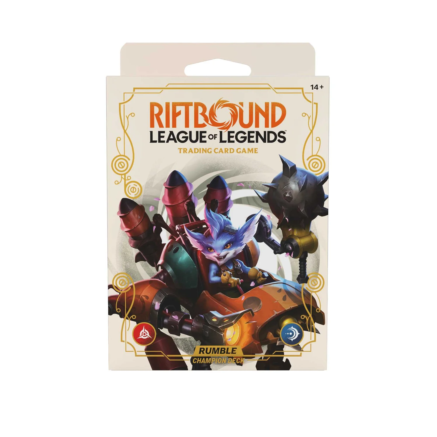 Riftbound: League of Legends Trading Card Game – Spiritforged Champion Deck – Rumble