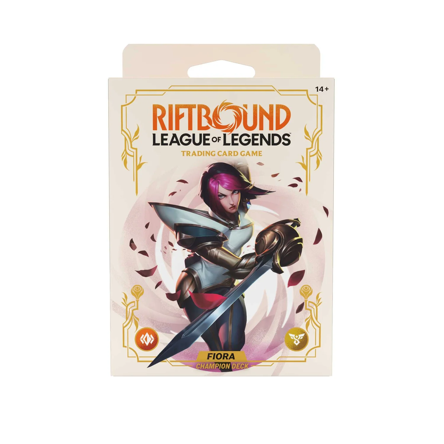 Riftbound: League of Legends Trading Card Game – Spiritforged Champion Deck – Fiora