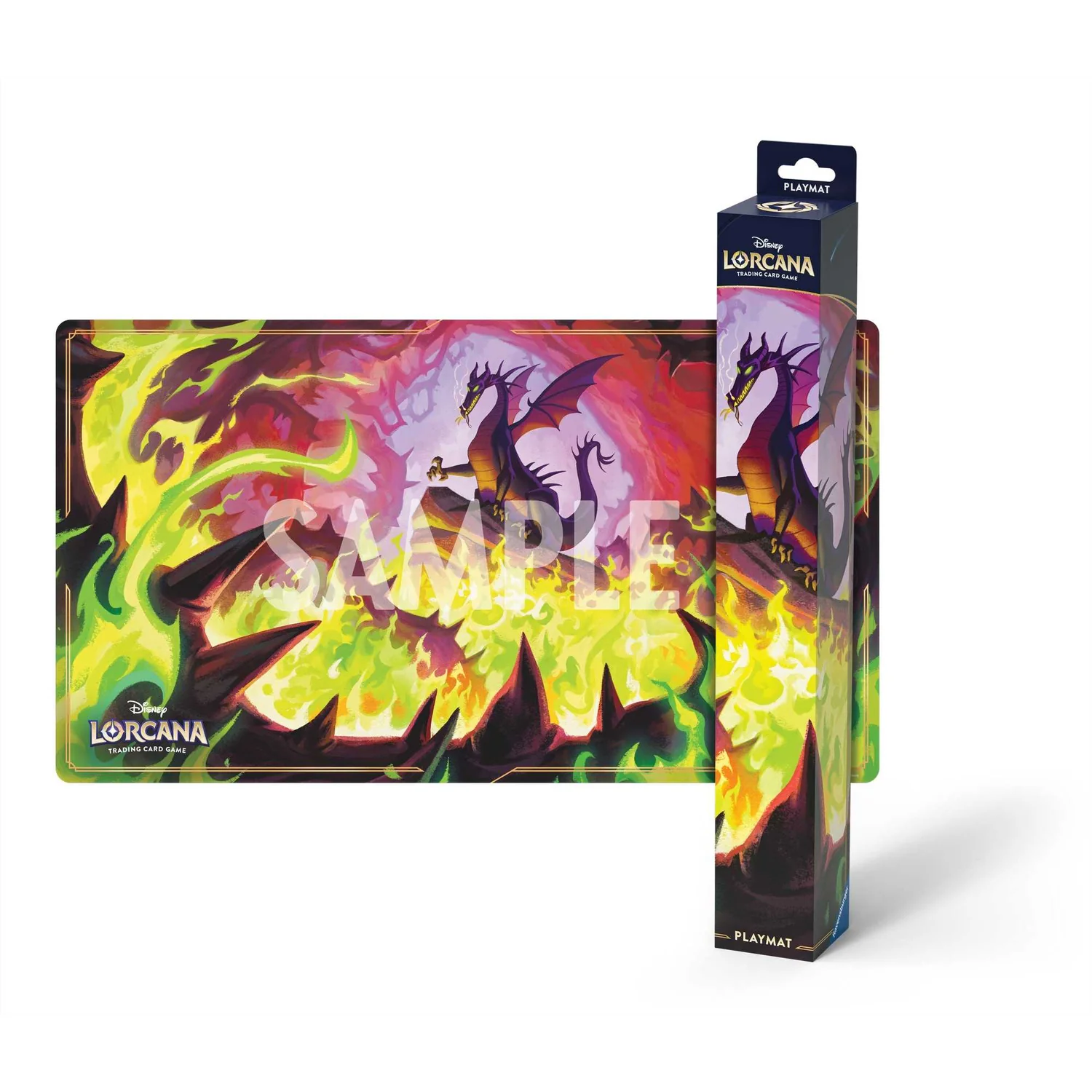 Disney Lorcana TCG – Playmat – Dragon Fire – Set 11