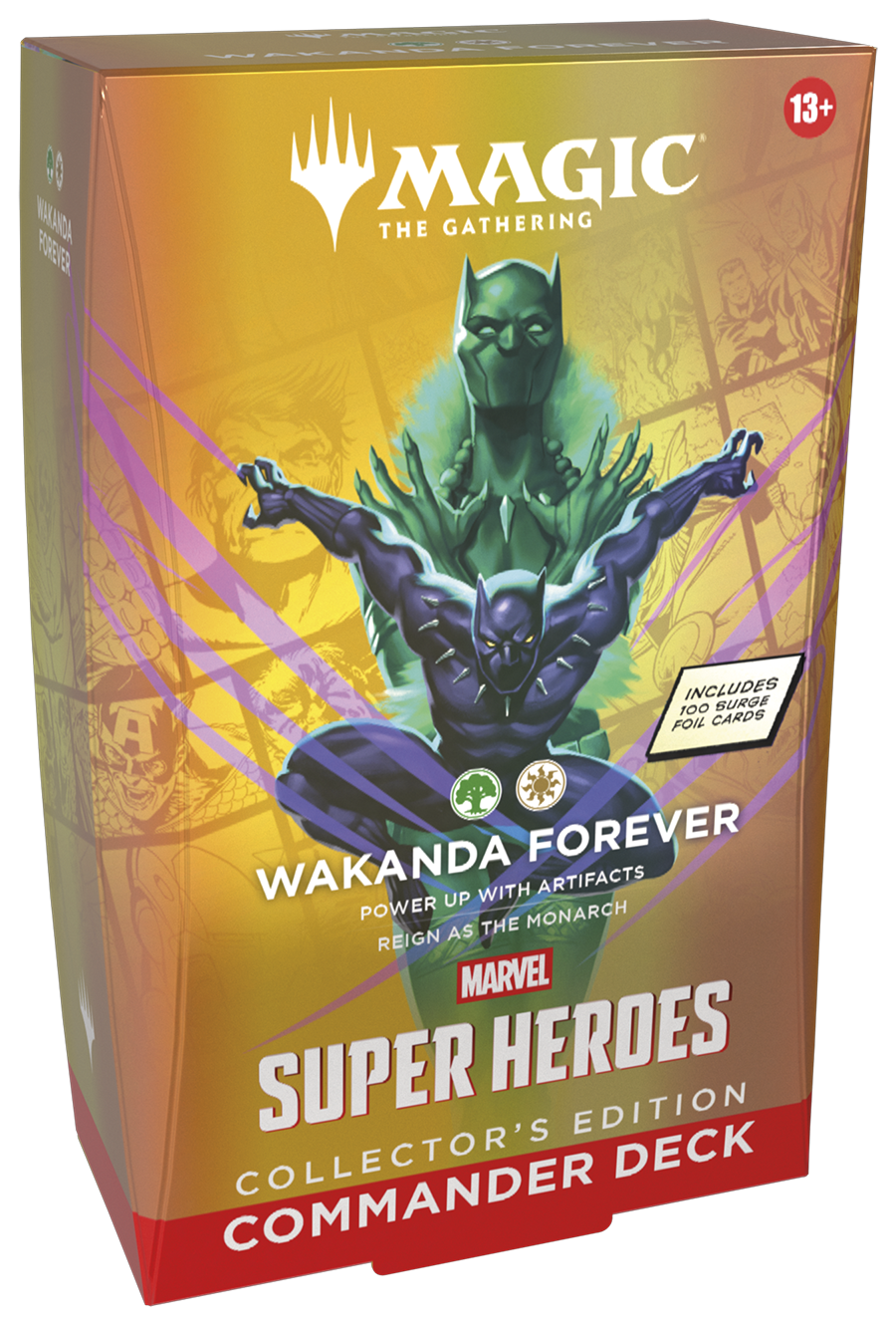 Magic: The Gathering: Marvel Super Heroes – Collector Commander Deck: Wakanda Forever