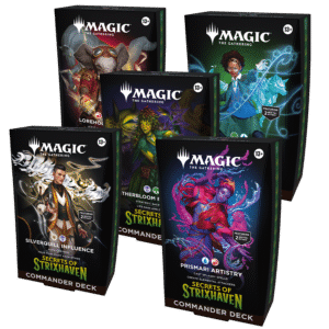 Magic: The Gathering: Secrets of Strixhaven - Commander Deck Set (5 Decks)
