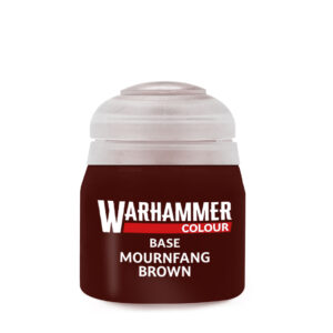 Warhammer Colour: Base - MOURNFANG BROWN 12ML