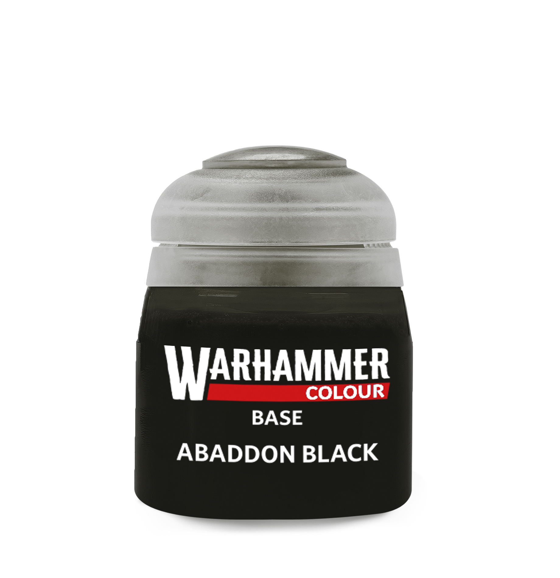 Warhammer Colour: Base – ABADDON BLACK 12ML