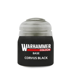 Warhammer Colour: Base - CORVUS BLACK 12ML