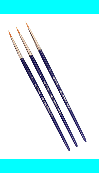 45209 Synthetic Hair Modellers Paint Brush Size 0 (x1)