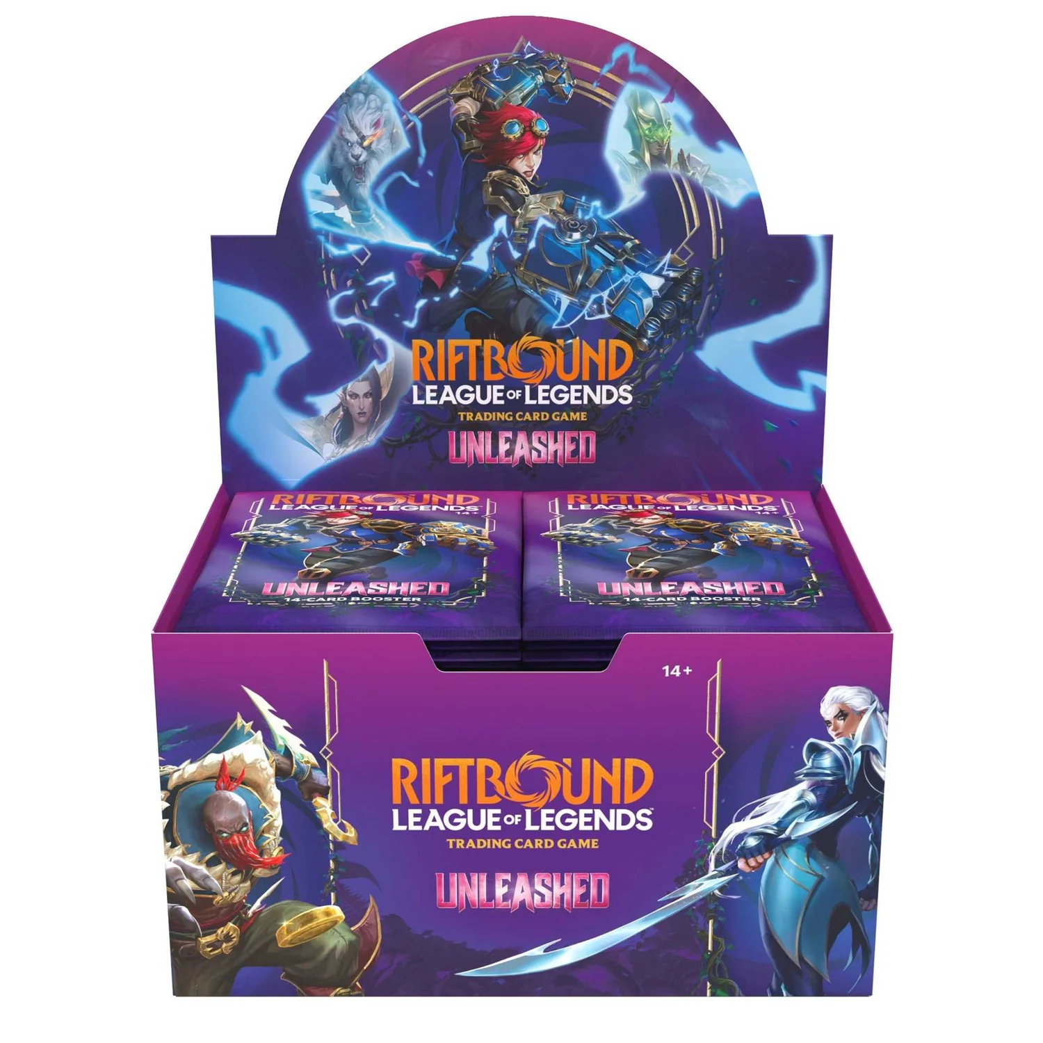 Riftbound: League of Legends TCG – Unleashed Booster Display