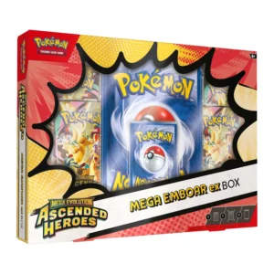 Pokemon TCG: Mega Evolution Ascended Heroes - Mega Emboar ex Box
