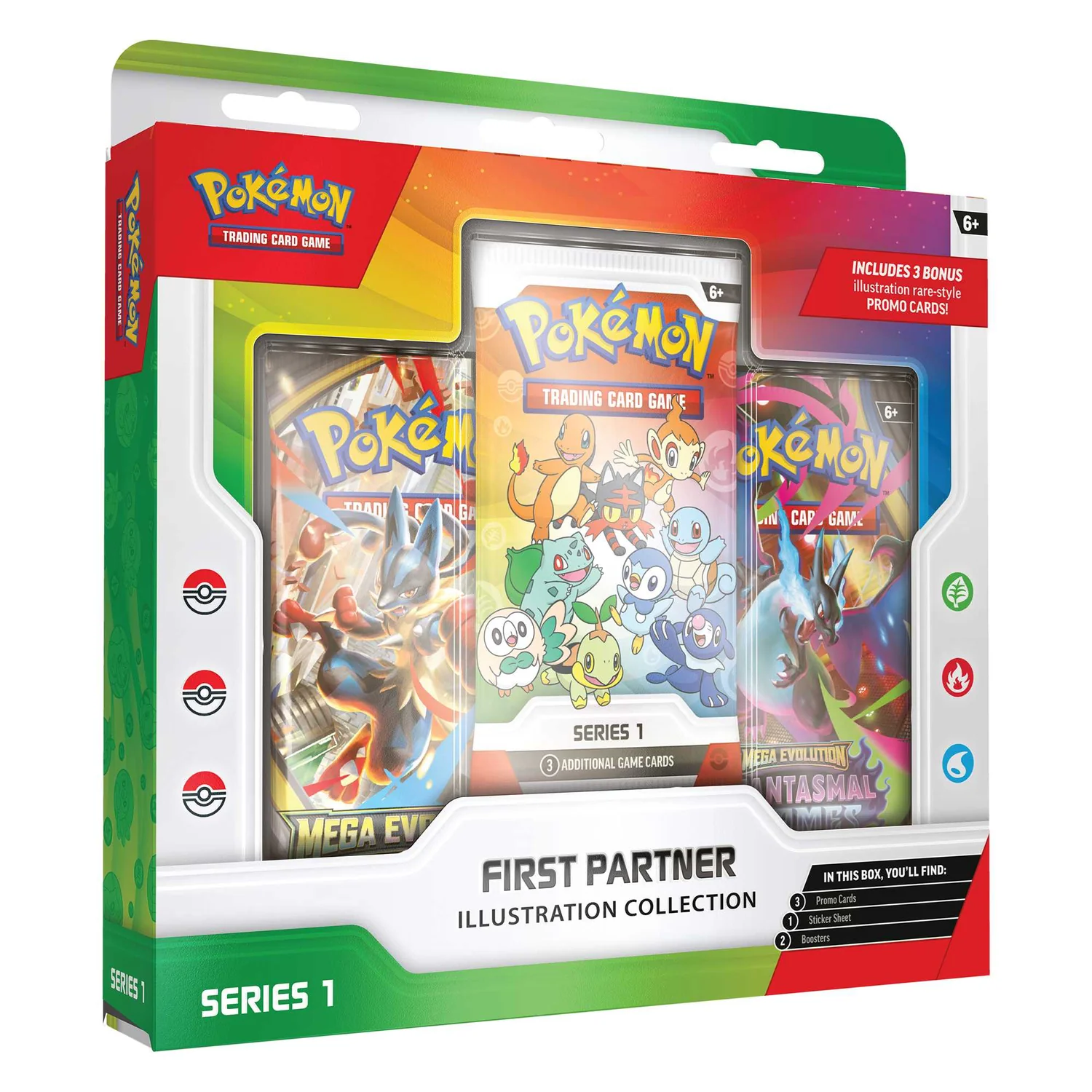 Pokemon TCG: First Partner Illustration Collection – Series 1