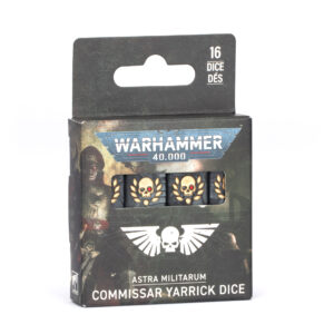 ASTRA MILITARUM: COMMISSAR YARRICK DICE